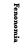 Caixa de texto: Fenonomia